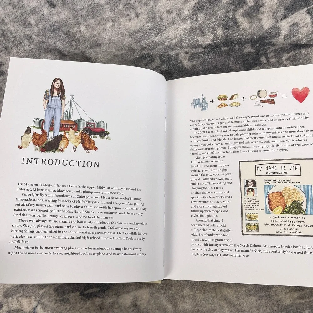 Molly‎ Yeh Molly on the Range Cookbook Hardcover Recipes Stories My Name is Yeh